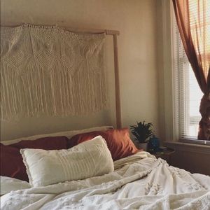 Crochet Valence for Window or Bedframe